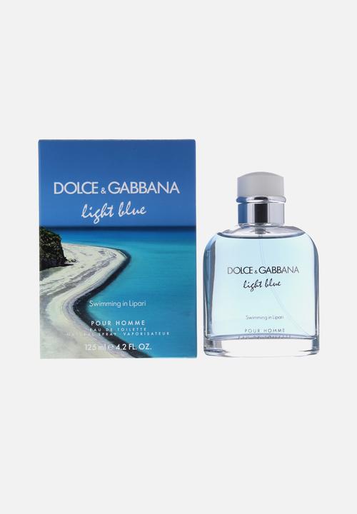 dolce and gabbana light blue swimming in lipari