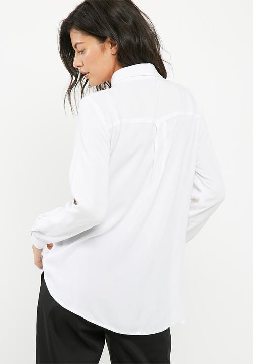dailyfriday - Button through shirt with dip back