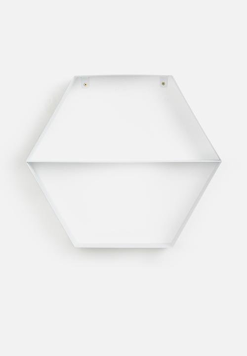 Sixth Floor - Metal hexagon shelf