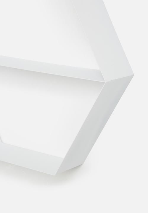 Sixth Floor - Metal hexagon shelf