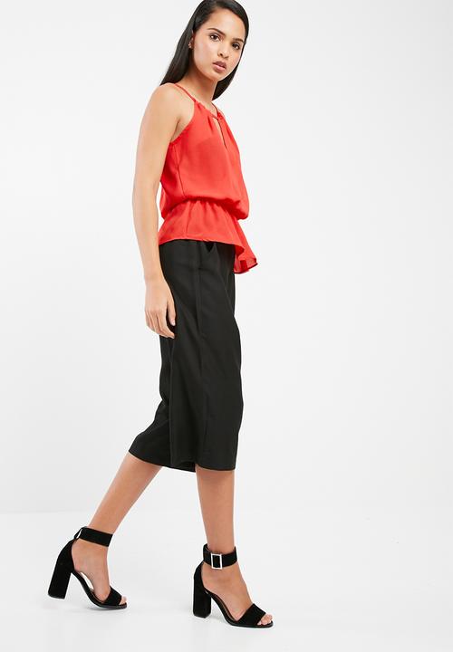 dailyfriday - Peplum keyhole cami