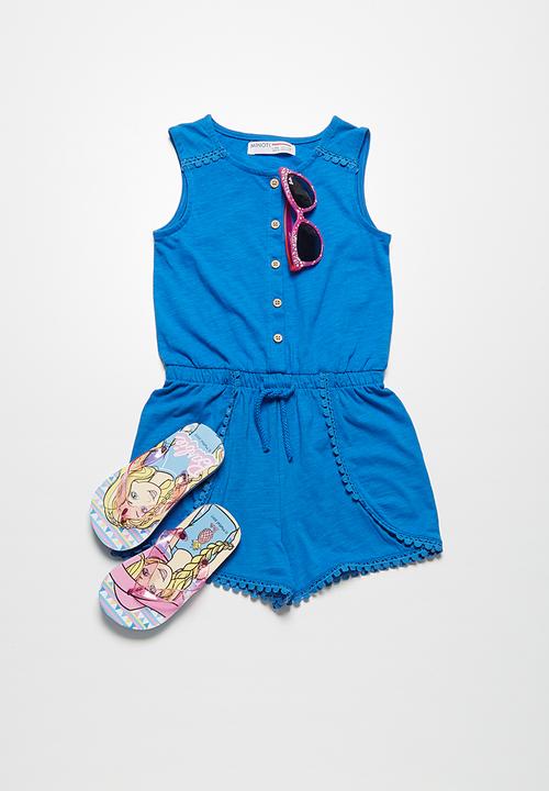 MINOTI - Pom pom playsuit