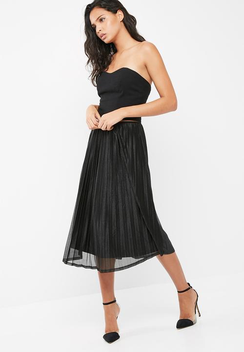 Vero Moda - Glitzy pleated skirt