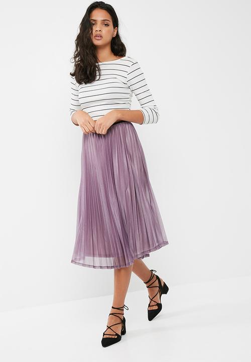 Vero Moda - Glitzy pleated skirt