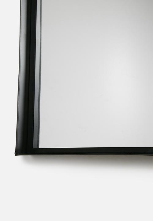 Sixth Floor - Iron rectangular plain mirror