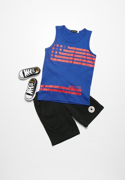 basicthread - Stars and stripes vest
