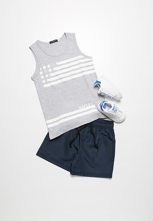 basicthread - Stars and stripes vest