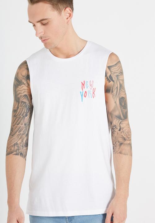 Cotton On - T bar muscle vest