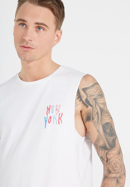 Cotton On - T bar muscle vest