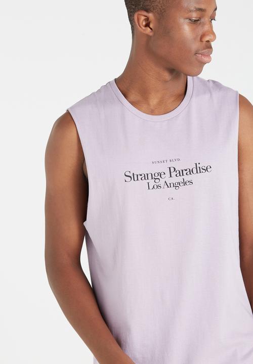 Cotton On - T bar muscle vest