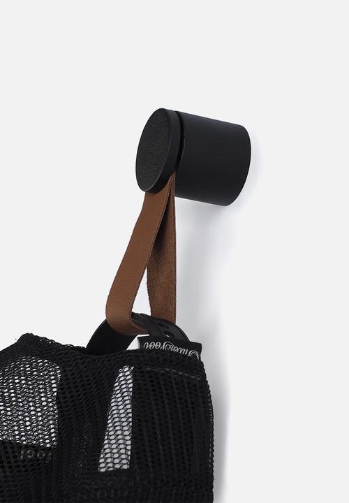 Smart Shelf - Leather wall hooks
