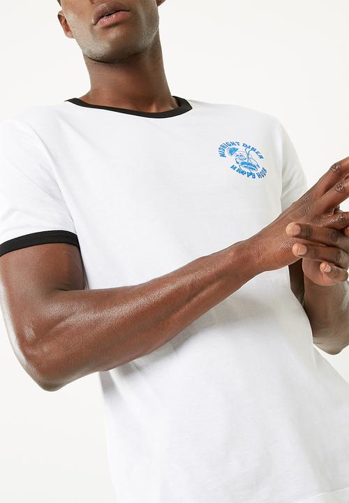 basicthread - Printed ringer tee