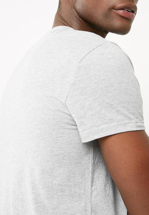 basicthread - Uptown athletic print crew neck tee