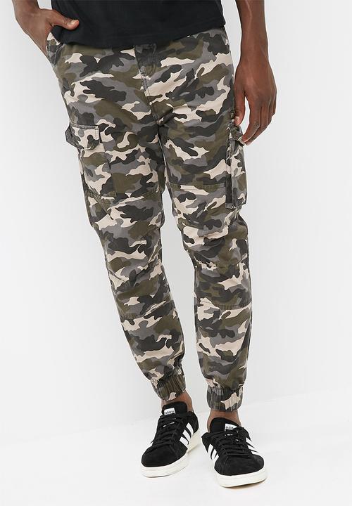basicthread - Slim cuffed utility jogger