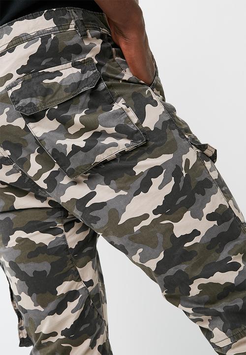 basicthread - Slim cuffed utility jogger