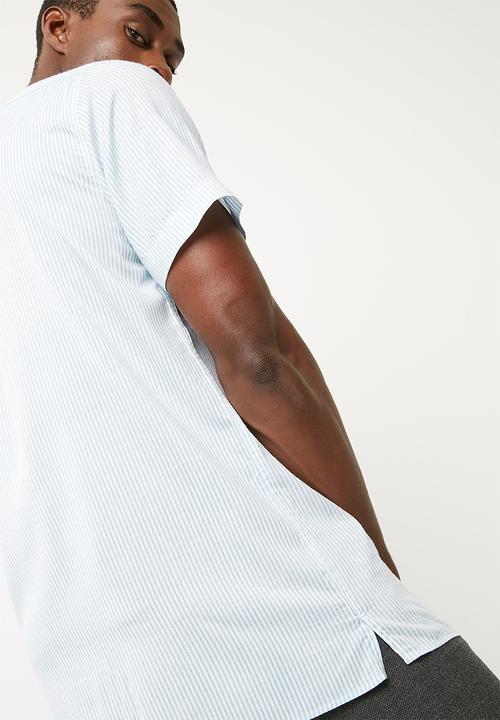 basicthread - Regular fit stripe shirt