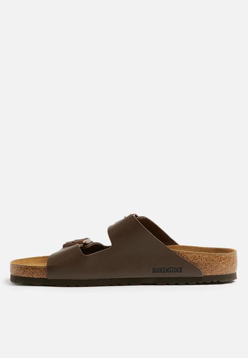 Birkenstock - Arizona birko-flor regular - dark brown