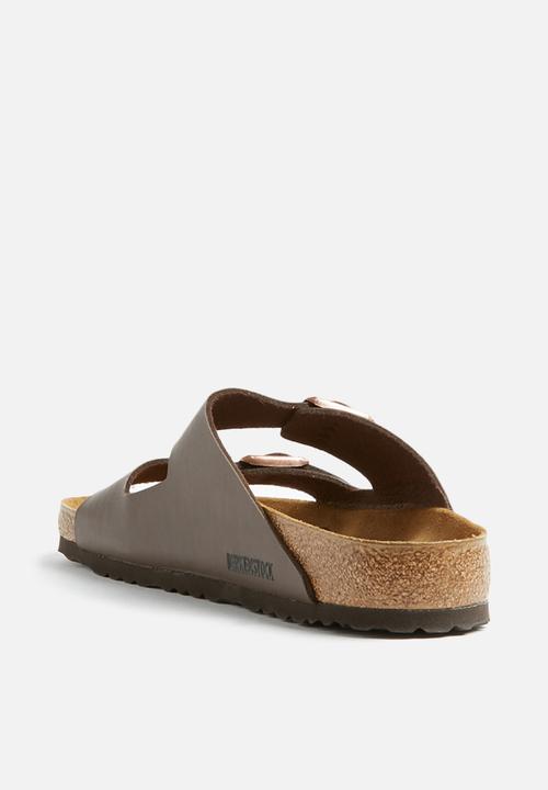 Birkenstock - Arizona birko-flor regular - dark brown