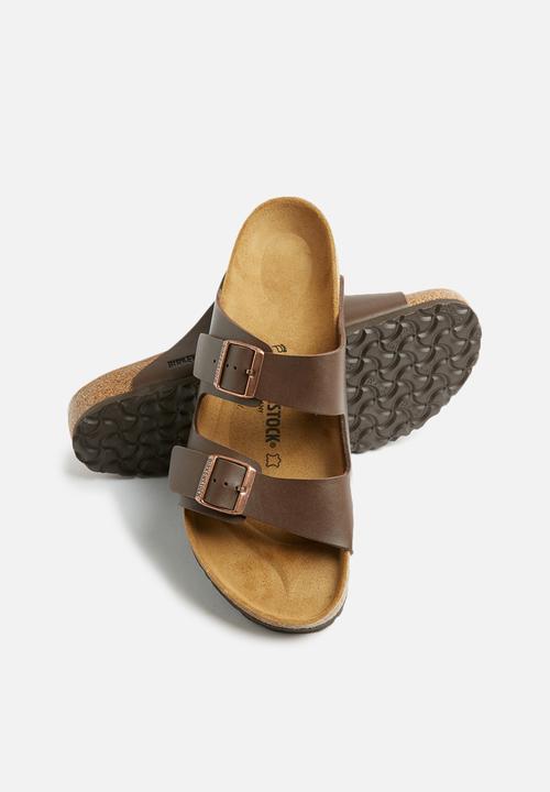 Birkenstock - Arizona birko-flor regular - dark brown