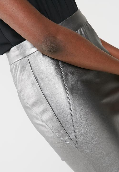 Vero Moda - Ninea metallic pencil skirt