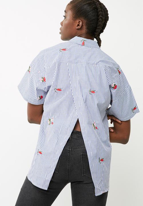 dailyfriday - Drop back short sleeve shirt