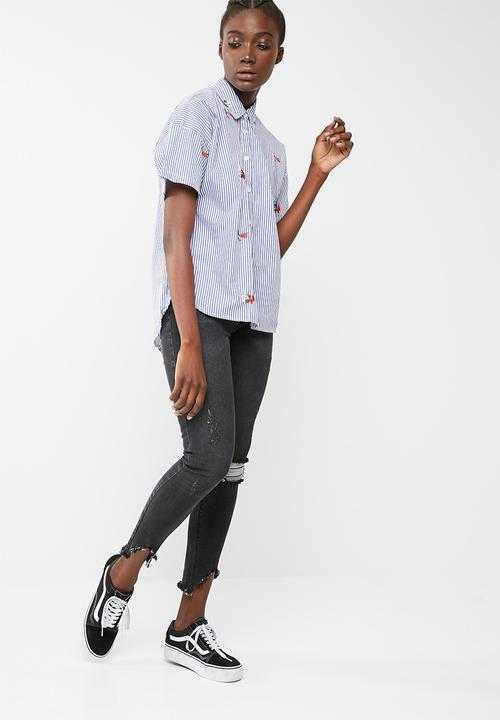 dailyfriday - Drop back short sleeve shirt