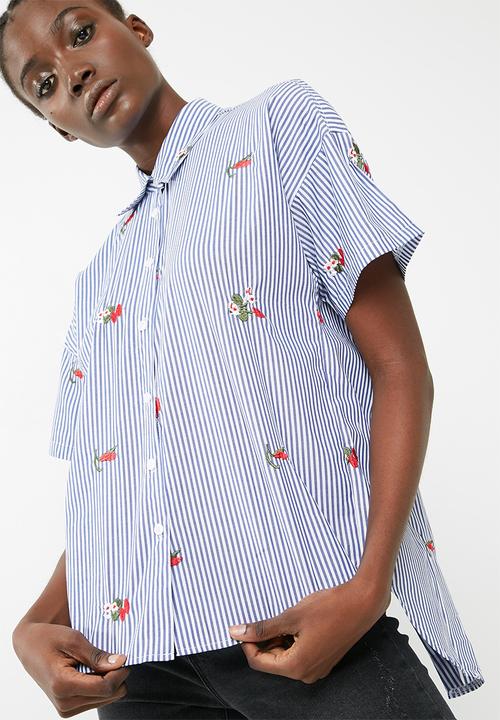 dailyfriday - Drop back short sleeve shirt