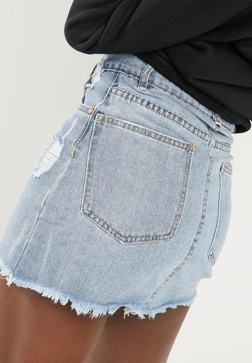 Cotton On - The re-made mini denim skirt
