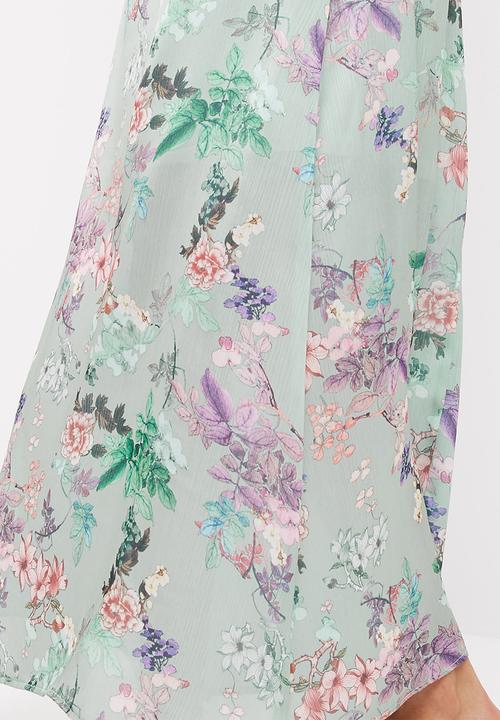 dailyfriday - Floral print maxi skirt