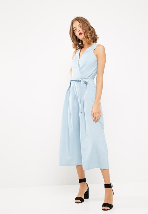 dailyfriday - Wrap culotte jumpsuit
