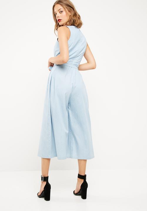 dailyfriday - Wrap culotte jumpsuit