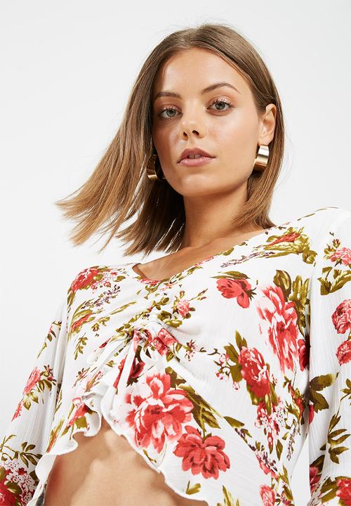 dailyfriday - Ruched front blouse