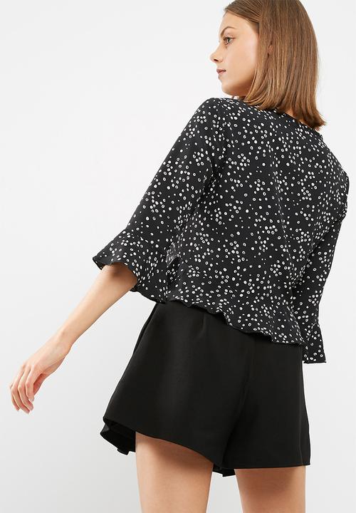dailyfriday - Ruched front blouse