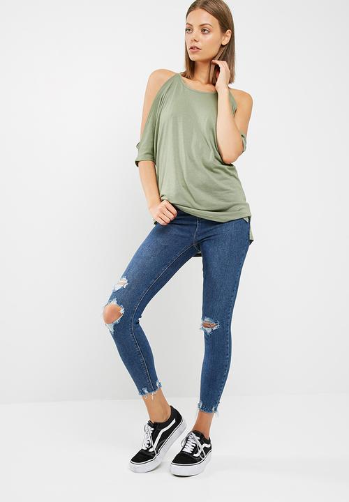 New Look - Cold shoulder tee
