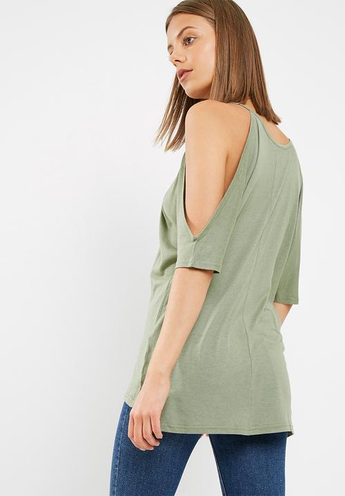 New Look - Cold shoulder tee