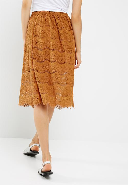 New Look - Lace midi skirt