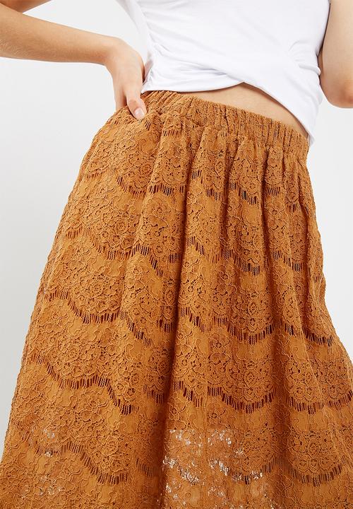 New Look - Lace midi skirt
