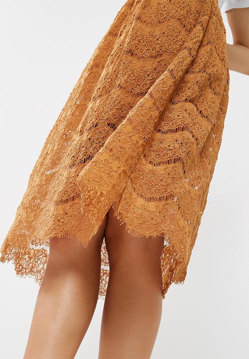 New Look - Lace midi skirt