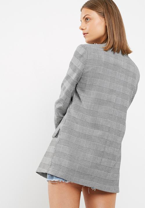 New Look - Check girlfriend blazer
