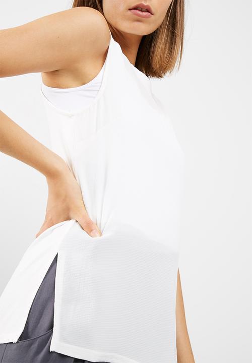 New Look - D ring woven mix vest