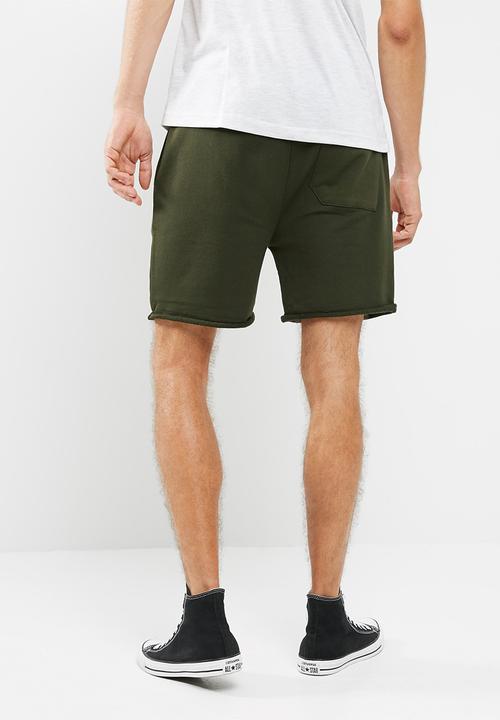 basicthread - Raw edge sweatshort