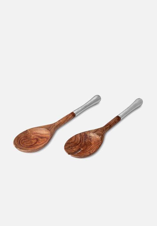 Humble & Mash - Walnut salad servers
