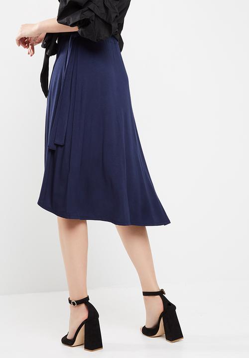 dailyfriday - Wrap front high low skirt