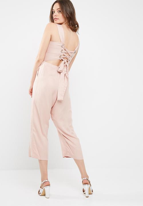 dailyfriday - Eyelet detail jumpsuit