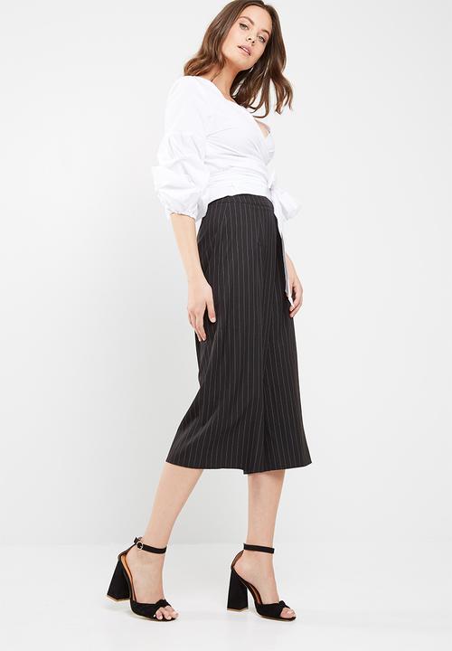 Missguided - Pinstripe culottes