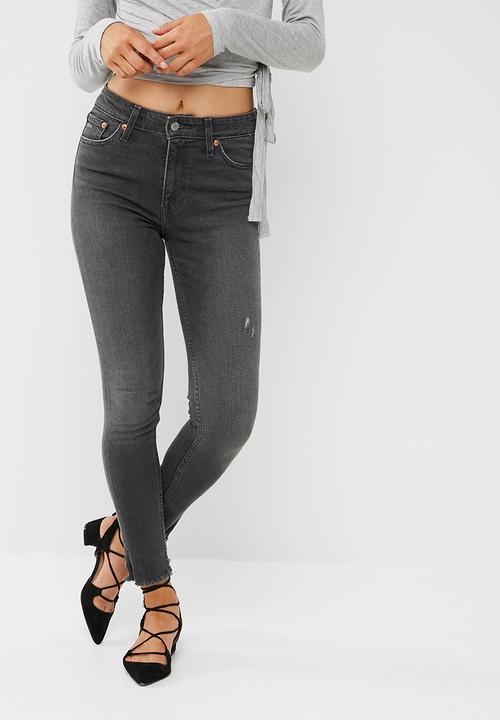 levi's altered 721 high rise skinny