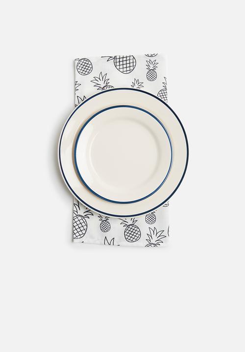 Sixth Floor - Pineapple napkin set of 2
