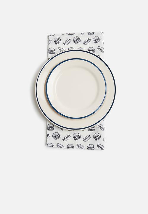 Sixth Floor - Hot dog napkin set of 2