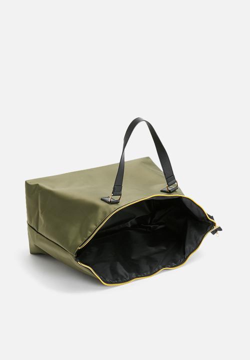 dailyfriday - 2 pack nylon and PU shopper