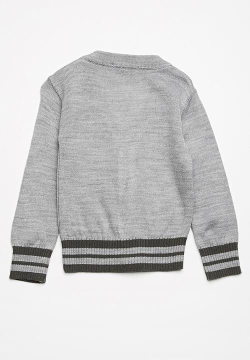 basicthread - Tipped classic cardigan